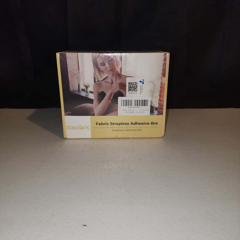 Nsolex Fabric Strapless Adhesive Bra Size B
